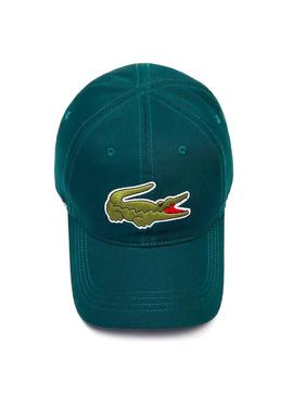 Gorra Lacoste Big Croc Verde Para Hombre