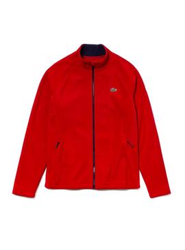 Chaqueta Lacoste Sport Novak Djokovic Rojo Hombre