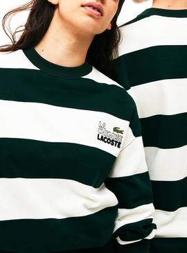 Sudadera Lacoste Live Unisex Rayas