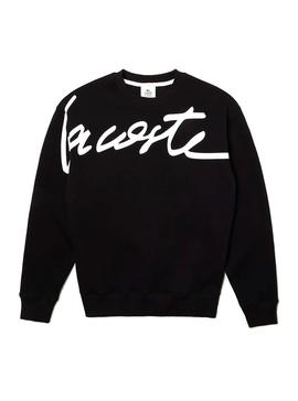 Sudadera Lacoste Live Unisex Signature Negro