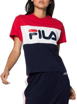 Camiseta Fila Allison Marino Para