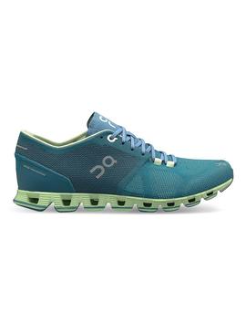 Zapatillas On Running ONCLOUDX Azul Para Mujer