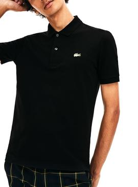 Polo Lacoste Live Unisex Strech Negro 