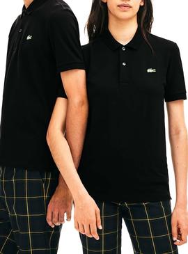 Polo Lacoste Live Unisex Strech Negro 