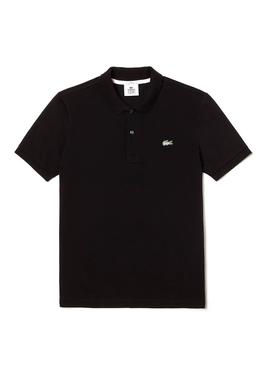 Polo Lacoste Live Unisex Strech Negro 