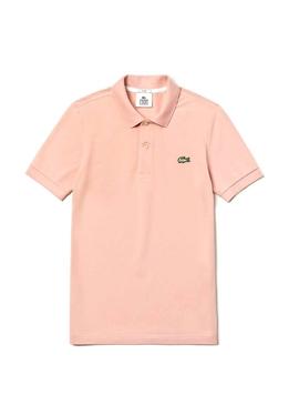 Polo Lacoste Live Unisex Strech Rosa 