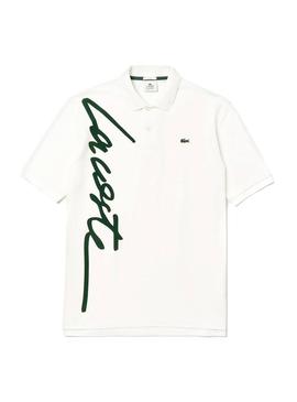 Polo Lacoste Live Unisex Logo Blanco