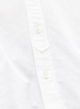 Camisa Lacoste Live Blanco Oxford Para Hombre