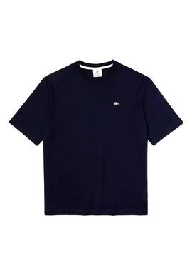 Camiseta Lacoste Live Marino Para Hombre