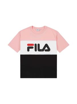 Camiseta Fila Allison Rosa Para Mujer