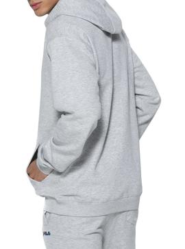 Sudadera Fila Pure Hoody Gris Para Hombre y Mujer