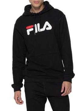 Sudadera Fila Pure Hoody Negro Mujer y Hombre