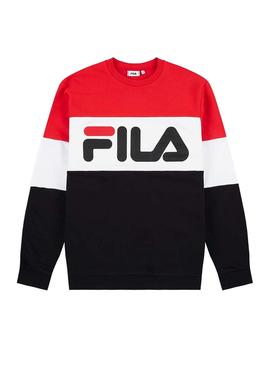 Sudadera Fila Blocked Rojo Para Hombre