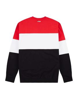 Sudadera Fila Blocked Rojo Para Hombre