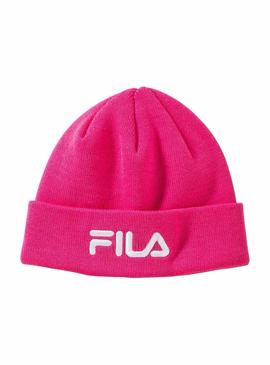 Gorro Fila Logo Rosa Para Mujer