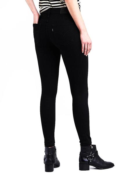 vaso Nabo Vaticinador Pantalón Vaquero Levis 720 Negro Para Mujer