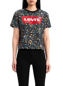 Camiseta Levis Graphic Floral Para Mujer