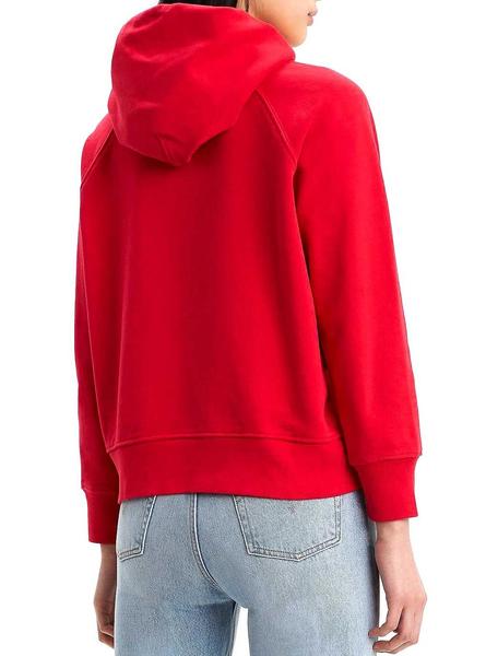 Sudadera levis outlet mujer roja