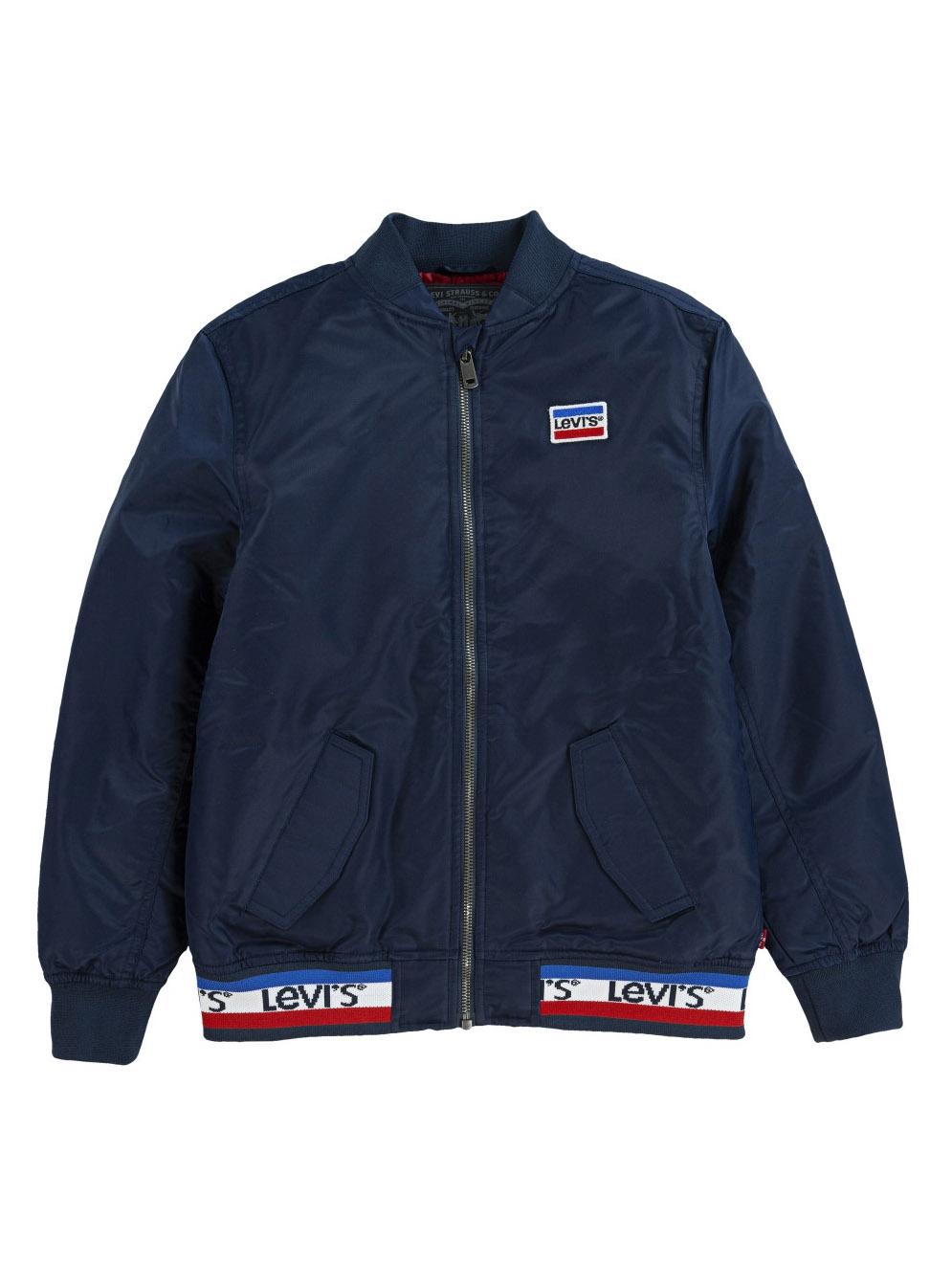 Cazadora Bomber Levis Marino Para Nino