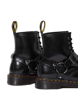 Botas Dr Martens 1460 Harness Negro Mujer