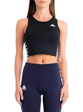 Top Kappa Atvan 222 Banda Negro Para Mujer