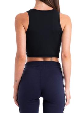 Top Kappa Atvan 222 Banda Negro Para Mujer