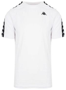 Camiseta Kappa Coen 222 Banda Blanco Para Hombre