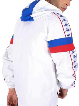 Chaqueta Kappa Bellagio Blanco Para Hombre