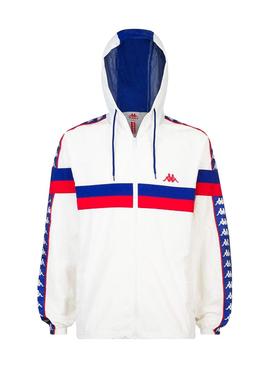 Chaqueta Kappa Bellagio Blanco Para Hombre