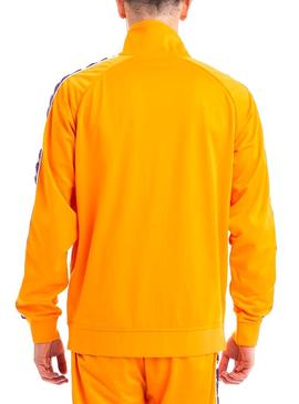 Chaqueta Kappa Anniston 222 Naranja Hombre