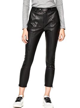 Pantalón Pepe Jeans Selma Negro Para Mujer