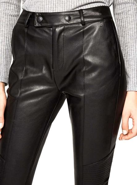 Pantalon Pepe Jeans Selma Negro Para Mujer