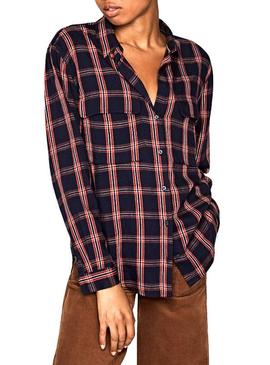 Camisa Pepe Jeans Marvina Cuadros Mujer