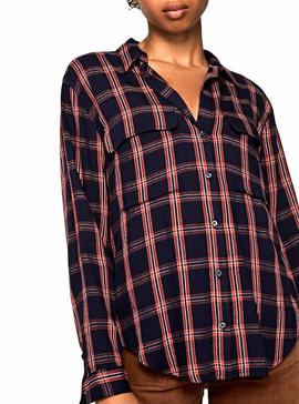 Camisa Pepe Jeans Marvina Cuadros Mujer