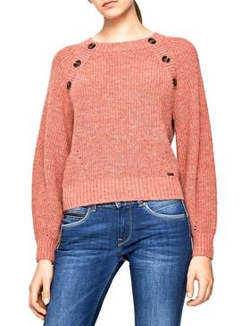 Jersey Pepe Jeans Diana Rosa Para Mujer