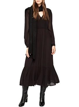 Vestido Pepe Jeans Bianca Negro Para Mujer 