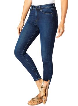 Pantalón Vaquero Pepe Jeans Cher High Para Mujer