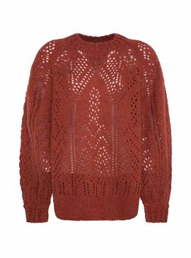 Jersey Pepe Jeans Marzella Currant Para Mujer
