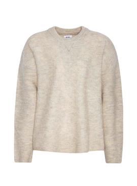 Jersey Pepe Jeans Angella Beige Para Mujer