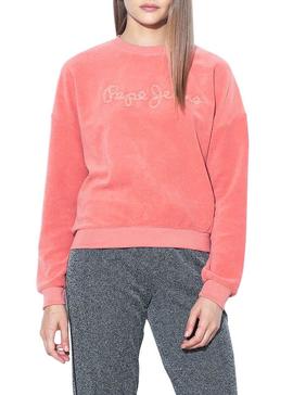 Sudadera Pepe Jeans Noelia Rosa Para Mujer