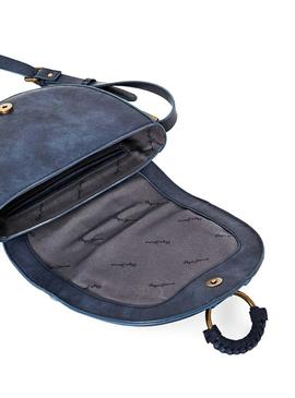 Bolso Pepe Jeans Claudi Azul Para Mujer