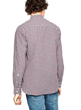 Camisa Pepe Jeans Thomas Cuadros Para Hombre