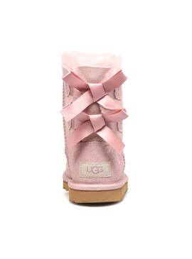 Botas UGG Bailey Bow II Rosa Niña