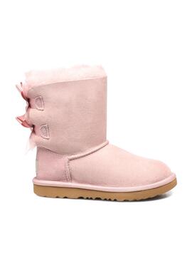 Botas UGG Bailey Bow II Rosa Niña