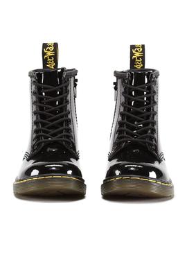 Botas Dr Martens Toddler 1460 Patent Negro Niños