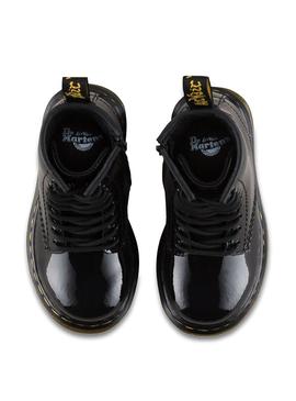 Botas Dr Martens Toddler 1460 Patent Negro Niños