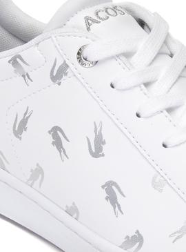 Zapatillas Lacoste Carnaby Evo 419 1 Blanco Kids