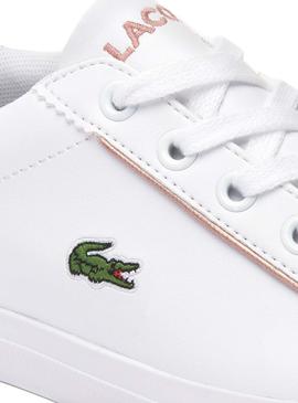 Zapatilla Lacoste Lerond 319 2 Blanco Niña