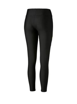 Leggings Puma Chase Negro Neón Para Mujer