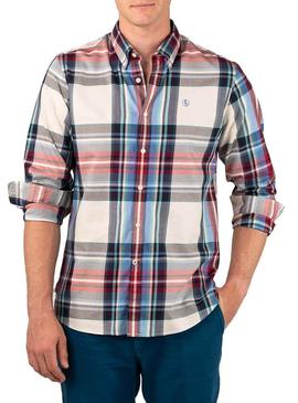 Camisa El Ganso Big Tartan Natural Twill Hombre